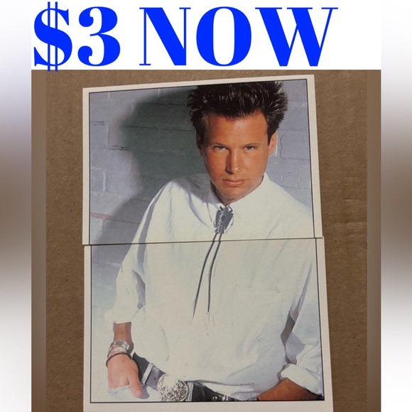 Panini Other - Corey Hart 1990 Panini Fan Club Vintage Music Sticker Cards